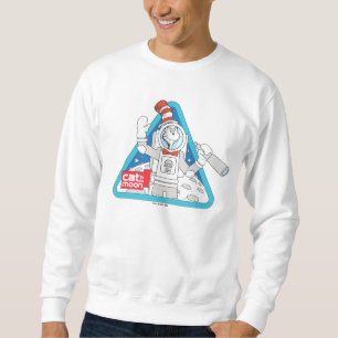 Sweatshirt Dr Seuss Cat in the Moon Outer Space Graphic