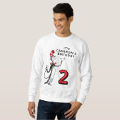 Sweatshirt Dr. Seuss Character Confetti | ANNIVERSAIRE DE ENF (Devant entier)