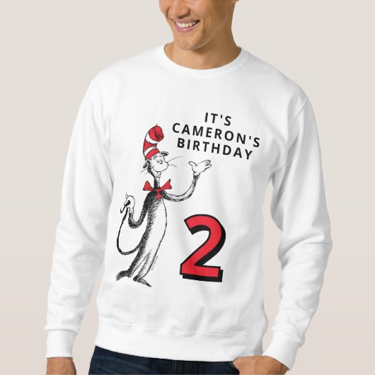 Sweatshirt Dr. Seuss Character Confetti | ANNIVERSAIRE DE ENF (Devant)