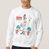 Sweatshirt Dr Seuss | Chat dans la science de la sécurité Cas (Devant)