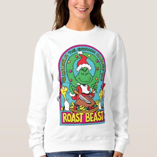 Sweatshirt Dr Seuss | Graphique de la bête rôtie (Devant)