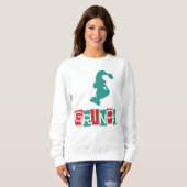 Sweatshirt Dr. Seuss | Grinch - Rouge & Vert (Devant entier)