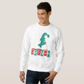 Sweatshirt Dr. Seuss | Grinch - Rouge & Vert (Devant entier)