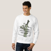 Sweatshirt Dr Seuss | J'aime les oeufs verts et le jambon (Devant entier)