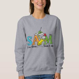 Sweatshirt Dr. Seuss   Je suis Sam. Sam je suis.