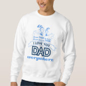 Sweatshirt Dr Seuss | Je t'aime Papa partout (Devant)