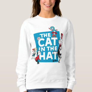 Sweatshirt Dr. Seuss Logo du Chat dans le Chapeau - Personn