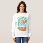 Sweatshirt Dr Seuss | Quelle belle petite queue de Grinchy ! (Devant entier)