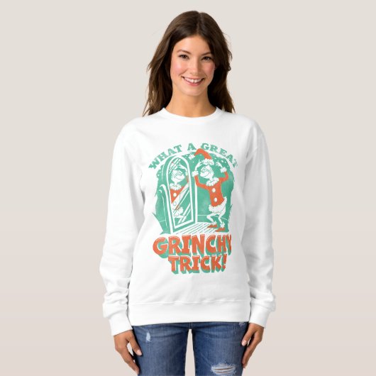 Sweatshirt Dr Seuss | Quelle belle petite queue de Grinchy ! (Devant entier)