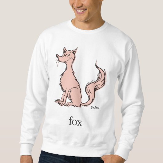 Sweatshirt Dr. Seuss | Renard Rose (Devant)