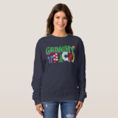 Sweatshirt Dr. Seuss | Tour de Grinch (Devant entier)