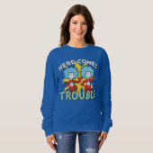 Sweatshirt Dr Seuss | Une Chose Deux Ici, C'Est Difficile (Devant entier)