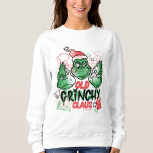 Sweatshirt Dr Seuss   Vieux Claus Grinch