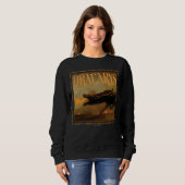 Sweatshirt "Dracarys" Drogon Breathing Fire Graphic (Devant entier)