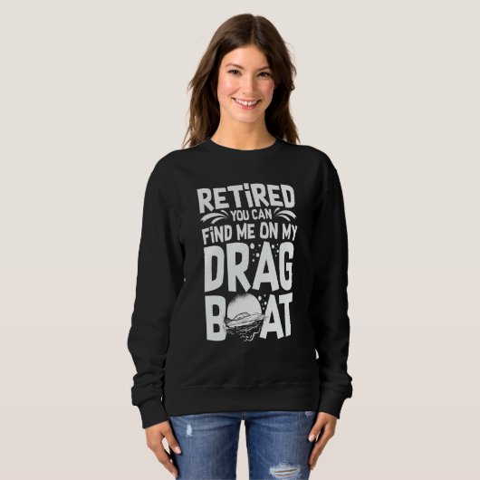 Sweatshirt Drag Boat Racing RC Model Boating Driver (Devant entier)