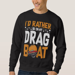 Sweatshirt Drag Boat Racing RC Model Boating Driver Raglan 1