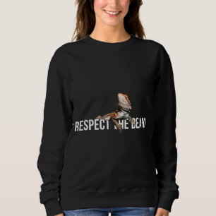 Sweatshirt Dragon À Portes Respectez La Barbe Gila Monster Lo