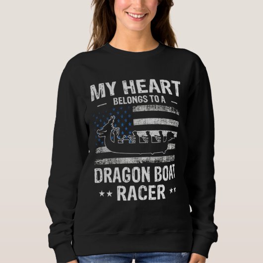 Sweatshirt Dragon Boat Racing Theme for Dragonboating  11 (Devant)