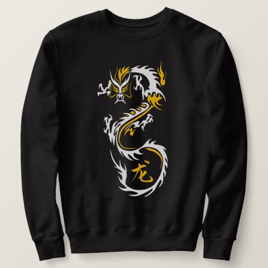 Sweatshirt Dragon chinois moderne (Design devant)