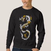 Sweatshirt Dragon chinois moderne (Devant)