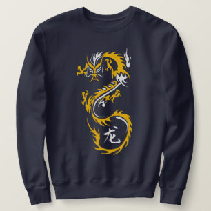 Sweatshirt Dragon Chinois Moderne