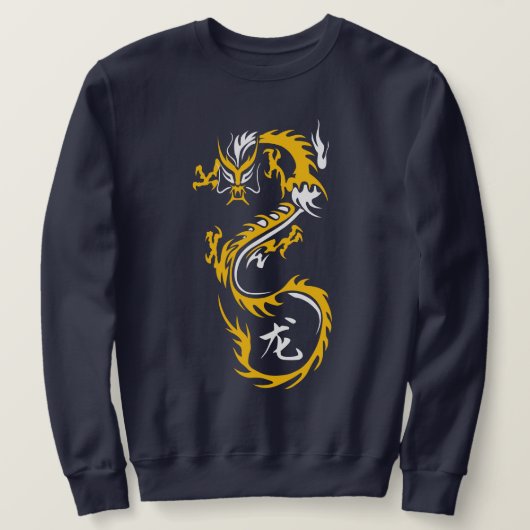 Sweatshirt Dragon Chinois Moderne (Design devant)