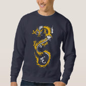 Sweatshirt Dragon Chinois Moderne (Devant)