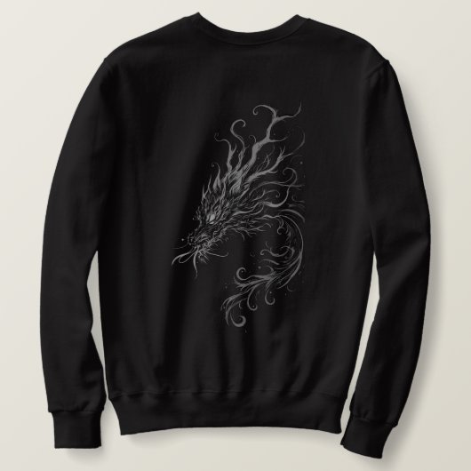 Sweatshirt - “Dragon Drift Tee – Classic Cut, Fierce Energy” (Design dos)