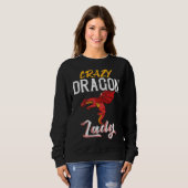 Sweatshirt Dragon Head  Cute Fantasy Creature  2 (Devant entier)