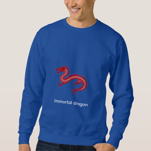 Sweatshirt Dragon Immortel (Devant)