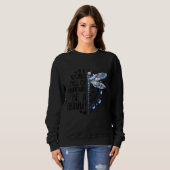Sweatshirt Dragonfly In A World Full Of Grandmas Be A Grammy (Devant entier)