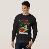 Sweatshirt Dragonfly   Xmas Decorations Santa Dragonfly Chris (Devant entier)