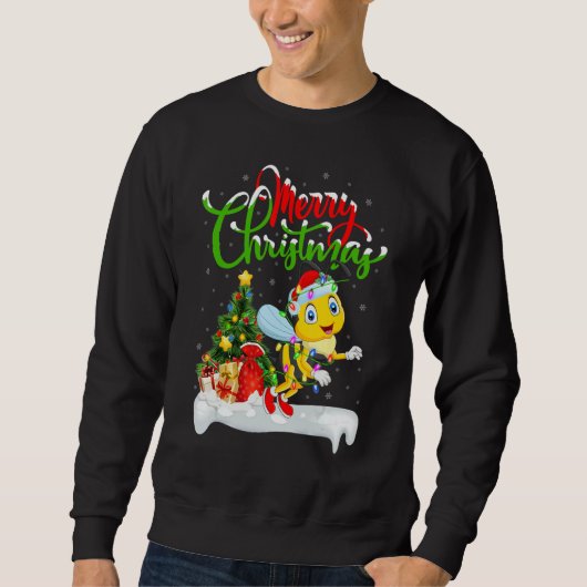 Sweatshirt Dragonfly   Xmas Decorations Santa Dragonfly Chris (Devant)