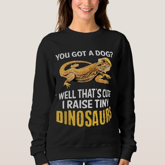 Sweatshirt Dragons à poils Pet Lizard S Hommes (Devant)