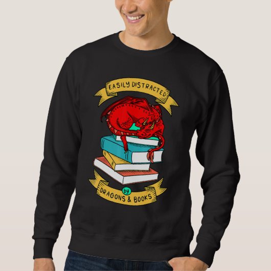 Sweatshirt Dragons Livres Dragon Boys Dragon Girls (Devant)