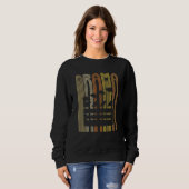 Sweatshirt Drame pour un interprète scénique (Devant entier)