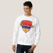 Sweatshirt Drapeau affligé par Arménien (Devant entier)