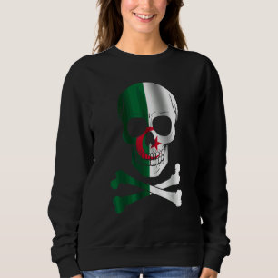 Sweatshirt Drapeau Algérie Drapeau Drapeau Algérie