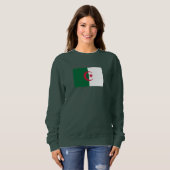 Sweatshirt Drapeau algérien patriotique (Devant entier)