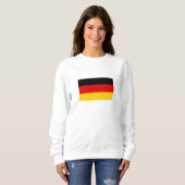 Sweatshirt Drapeau allemand (Devant entier)