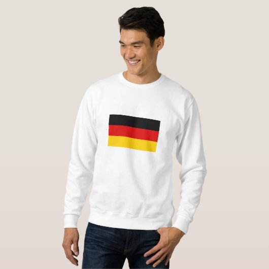 Sweatshirt Drapeau allemand (Devant entier)