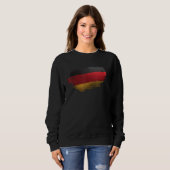 Sweatshirt Drapeau allemand Drapeau Allemagne (Devant entier)