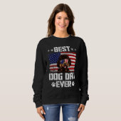 Sweatshirt Drapeau américain 4° de (Devant entier)