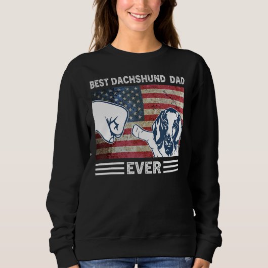 Sweatshirt Drapeau américain 4° du Drapeau américain (Devant)