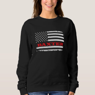 Sweatshirt Drapeau américain Baxter Usa Souvenir patriotique