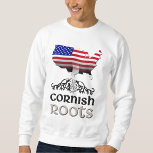 Sweatshirt Drapeau américain de Cornouille
