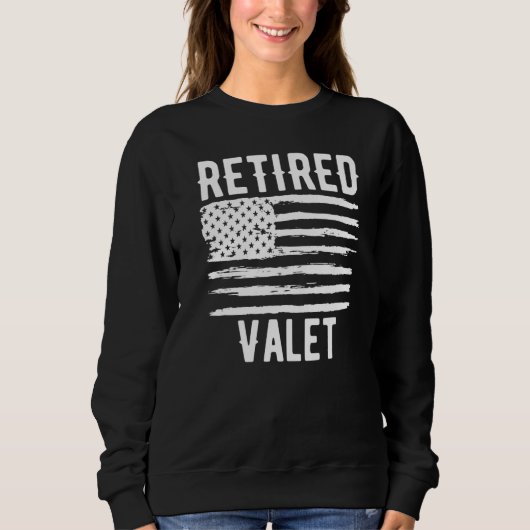 Sweatshirt Drapeau américain de qualité supérieure pour valet (Devant)