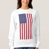 Sweatshirt Drapeau américain, Drapeau américain (Devant)