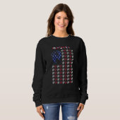 Sweatshirt Drapeau américain en chef des Indiens de Kohuana 4 (Devant entier)