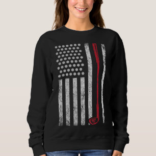 Sweatshirt Drapeau américain Golf USA Drapeau Hommes garçons